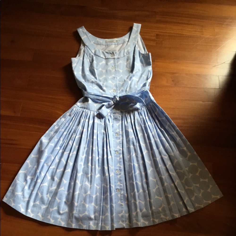 Beautiful Calvin Klein polka dot dress size 6